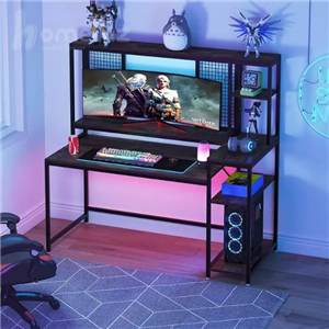 میز گیمینگ gaming فلزی با صفحه mdf مدل ht1887