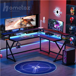 میز گیمینگ فلزی ام دی افی با پریز برق مدل ht1885