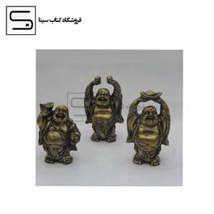 مجسمه / بودا / کوچک / 3تایی / طلایی
