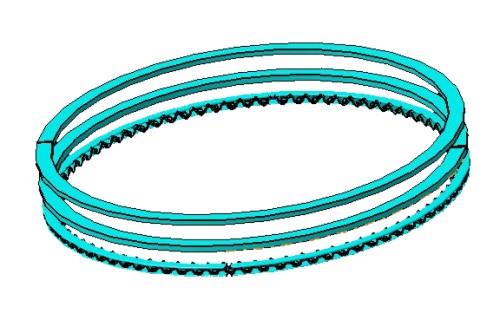 رینگ پیستون ام وی ام X22