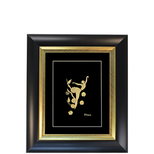 تابلو طلاکوب ژیمناستیک کد برند کیو بست گلد