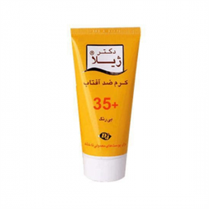 کرم ضدآفتاب +SPF35 بی رنگ دکتر ژیلا 