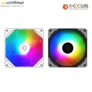 فن خنک کننده کیس اسلیم (نازک) آی دی کولینگ مدل ID-COOLING NO-12015-XT ARGB Slim 12CM Case Fan PWM   