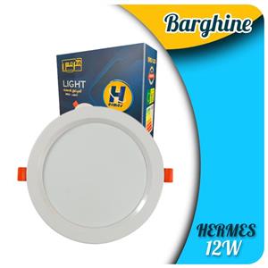 پنل بک لایت توکار ۱۲وات هرمس