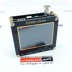 اسیلوسکوپ دیجیتال تک کانال 200KHz مدل FNIRSI-138 PRO باتری دار (قابل حمل)