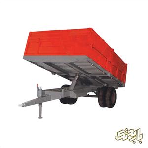 تریلی  پشت تراکتوری 