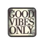 تمیز کننده صفحه نمایش موبایل چسبک طرح GOOD VIBES ONLY 2