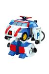 سیلورلیت فیگور ربات Robocar Poli Transformers با لوازم جانبی