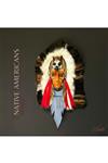 کامل بومیان آمریکایی ماسک فیگور شی تزئینی و مجسمه تزئین دیوار اتاق نشیمن لوازم اداری