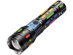 چراغ قوه شارژی فلورسنت زوم تلسکوپی 50 وات چند منظوره Multifunction Telescopic Zoom Fluorescent Light Absorber Flashlight G85