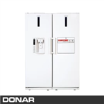 یخچال فریزر دوقلو دونار 40 فوت مدل DFN-380A-DNR-425AH سفید