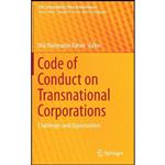 کتاب Code of Conduct on Transnational Corporations اثر Mia Mahmudur Rahim انتشارات Springer