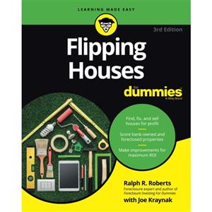 کتاب Flipping Houses For Dummies, 3rd Edition اثر Joseph Kraynak انتشارات 