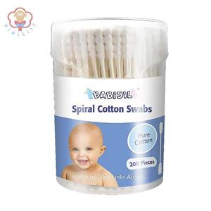 گوش پاک کن نوزاد بیبی سیل Babisil BS4715 Cotton Swab 