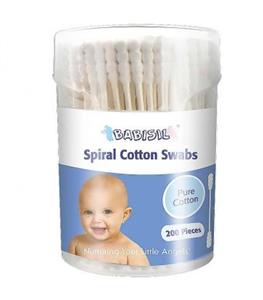 گوش پاک کن نوزاد بیبی سیل Babisil BS4715 Cotton Swab 