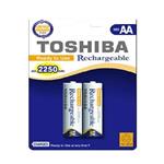 Toshiba Ni-MH 2250 Rechargeable AA Battery - Pack Of 2