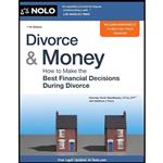کتاب Divorce and Money اثر Violet Woodhouse and Matthew J Perry انتشارات NOLO
