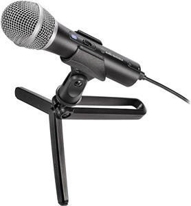 میکروفون پخش جریانی/پادکست پویا یک طرفه Audio-Technica Atr2100X-USb