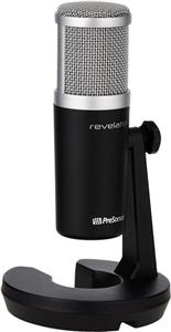 میکروفون خازنی USB PresonUS Revelator برای پادکست، پخش زنده، با جلوه‌های صوتی داخلی به علاوه Loopback Mixer برای بازی، پخش و ضبط مصاحبه از طریق Skype، Zoom، Discord