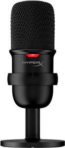 میکروفون گیمینگ خازنی USB HyperX SoloCast، برای PC، PS4، و Mac، سنسور Tap-to-Mute، Cardioid Polar Pattern، بازی، پخش جریانی، پادکست، Twitch، YouTube، Discord، مشکی