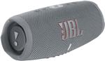 اسپیکر قابل حمل JBL Charge 5 - پاوربانک داخلی - صدای حرفه ای قدرتمند - رادیاتور دو باس - 20 ساعت باتری - IP67 ضد آب و ضد گرد و غبار - جریان بی سیم - اتصال - خاکستری - JBLCHARGE5GRY - بلوتوث