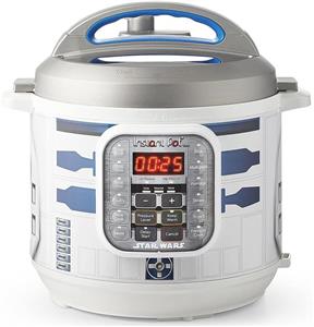 دیگ فوری Duo 60 (R2D2) Star Wars اجاق برقی چند کاره، استیل ضد زنگ، 1000 وات، اجاق گاز با فشار 5.7 لیتر، آرام پز، پلوپز، بخارپز، تفت دادن، استریل کننده، ماست ساز