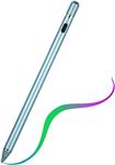 قلم های قلم برای صفحه های لمسی ، قلم فعال سازگار برای iPad اپل ، قابل شارژ 1.5 میلی متر خوب مداد هوشمند دیجیتال سازگار با دیجیتال و بیشتر رایانه لوحی ، برای نقاشی و دست نویس (آبی)