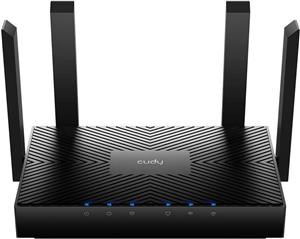 روتر Wi-Fi 6 دو باند Cudy 2023، روتر Wi-Fi مش، روتر اینترنت 802.11ax، 160MHz، MU-MIMO، OFDMA، WireGuard، OpenVPN، WPA3، WR3000، اترنت