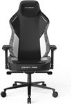 صندلی بازی DXRacer Craft Pro Stripes-1، بالشتک صندلی بسیار عریض و ضخیم، دسته های قابل تنظیم، روکش محافظ دستی ضد خراشیدگی، پشت سری مموری فوم - سیاه و سفید 14 فوریه 2023