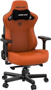 Anda Seat Kaiser-3 Large -Premium Ergonomic Gaming/صندلی اداری با فوم مموری مغناطیسی پشتی بالش گردن - چرم پی وی سی نارنجی -AD12YDC-L-01-O-PVC 20 اکتبر 2022