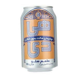 نوشیدنی مالت هلو هی دی مقدار 0.33 لیتر Hey Dey Peach Malt Drink 0.33lit