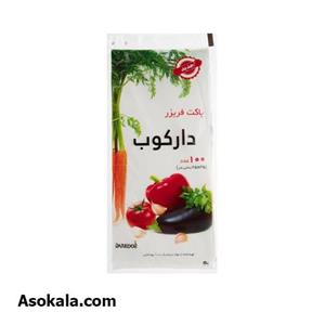 کیسه فریزر دارکوب کد 700326 بسته 100 عددی Darkoob 700326 Freezer Bags Pack of 100