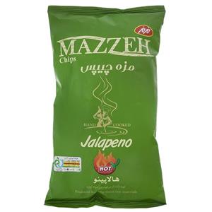 مزه چیپس مزمز با طعم هالاپینو مقدار 60 گرم Maz Maz Mazeh Jalapino Chips Vinegar Flavour 60gr