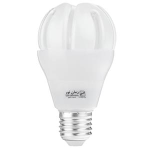 لامپ کم مصرف 18 وات زمان نور مدل Super Global پایه E27 Zaman Noor 18W Compact Fluorescent Lamp 