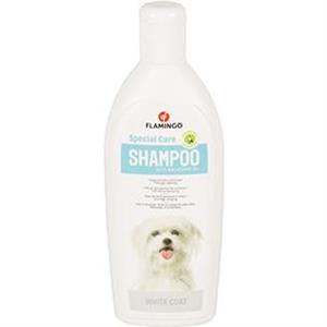 شامپو سگ فلامینگو مدل Care White Coat حجم 300 میلی لیتر Flamingo Care White Coat Dog Shampoo 300 ml