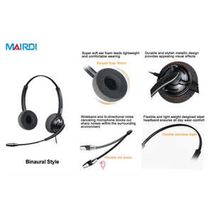 هدست Mairdi مدل MRD-807 Dual