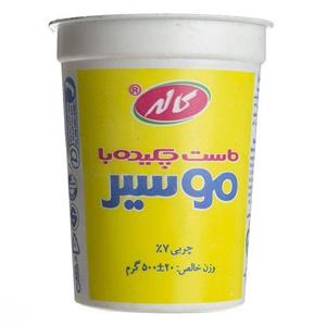 ماست چکیده موسیر کاله مقدار500 گرم Kalleh Strained Yoghurt With Shallot 500gr