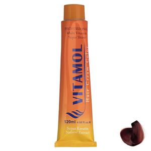رنگ مو گیاهی ویتامول سری Red مدل Intense Blonde شماره 7.66