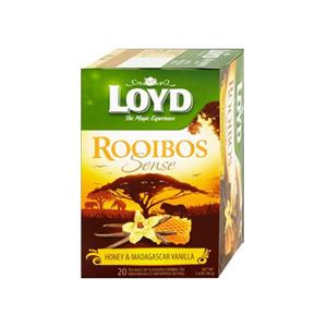 دمنوش رویبوس لوید مدل عسل و وانیل بسته 20 عددی