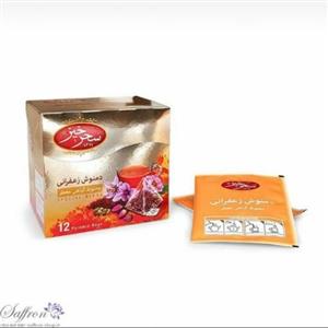 دمنوش مخلوط گیاهی حاوی زعفران سحرخیز مقدار 24 گرم Saharkhiz Herbal Mixture Concentrated With Saffron Gr 