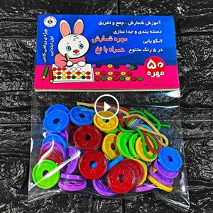 مهره شمارش با نخ شایان
