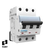 کلید مینیاتوری سه پل 10 آمپر هیوندای