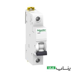 کلید مینیاتوری 1 پل 16 آمپر اشنایدر الکتریک تیپ C کد فنی A9K24116