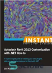 دانلود کتاب Instant Autodesk Revit 2013 Customization with .NET How-to A supercharged guide creating your own plugins, add-ons... 