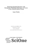 دانلود کتاب Demazure-Lusztig Operators and Metaplectic Whittaker Functions on Covers of the General Linear Group – عملگرهای Demazure-Lusztig و توابع...