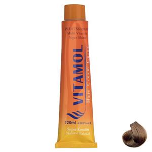 رنگ مو گیاهی ویتامول سری Copper مدل Medium Blonde شماره 7.4