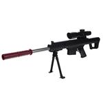 تفنگ اسباب بازی مدل BARRETT SNIPER GUN کد H15A
