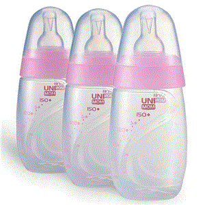 شیشه شیر با سرشیشه 3 عددی یونی مام