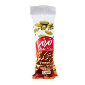 مغز تخمه کدو مزمز مقدار 35 گرم Maz Maz Pumpkin 35gr