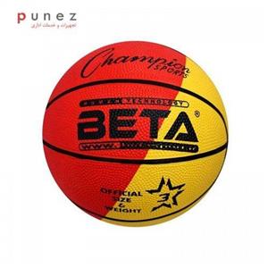 توپ بسکتبال بتا مدل PBR3 MC 2 طرح الوان سایز Beta Alvan Basketball Ball Size 